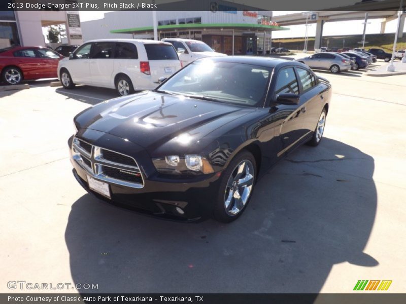 Pitch Black / Black 2013 Dodge Charger SXT Plus