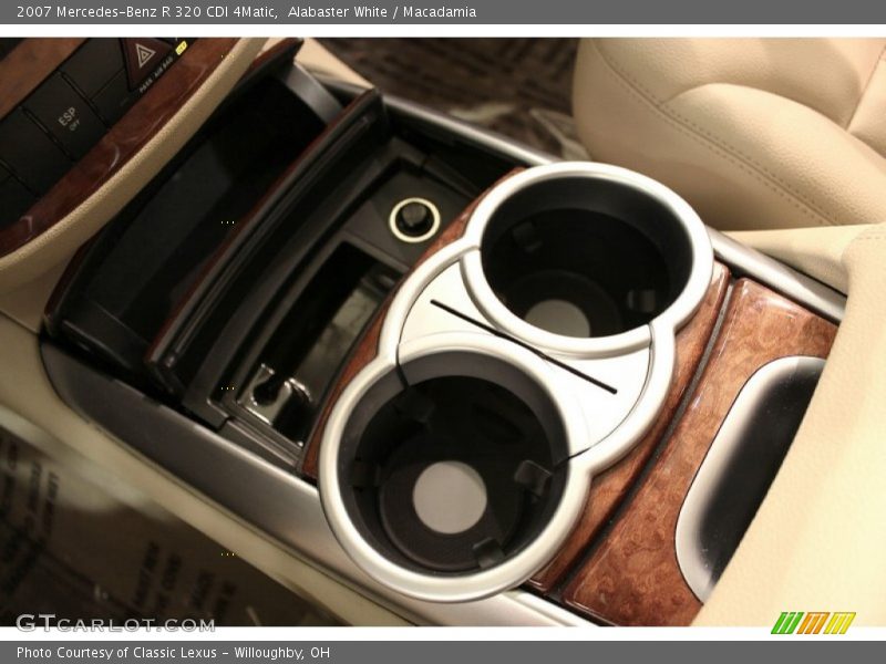 Alabaster White / Macadamia 2007 Mercedes-Benz R 320 CDI 4Matic