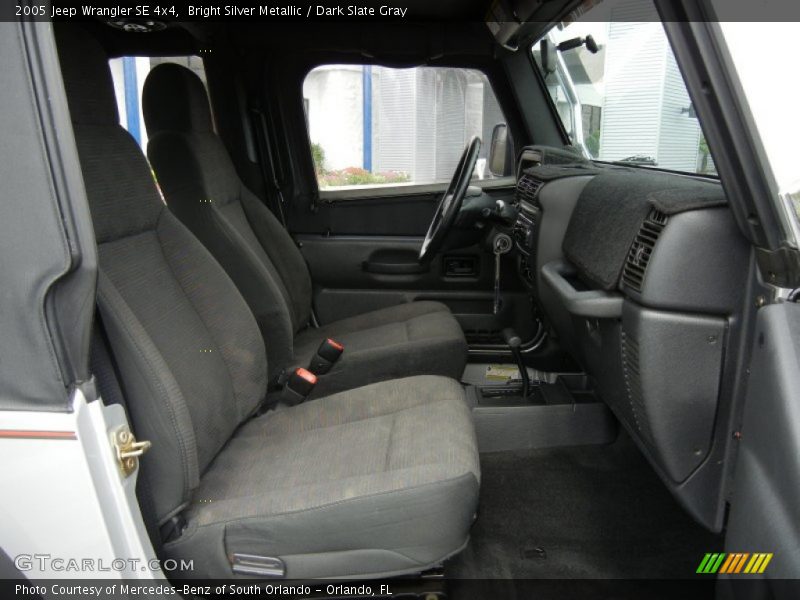 Bright Silver Metallic / Dark Slate Gray 2005 Jeep Wrangler SE 4x4
