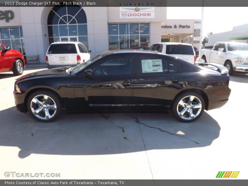 Pitch Black / Black 2013 Dodge Charger SXT Plus