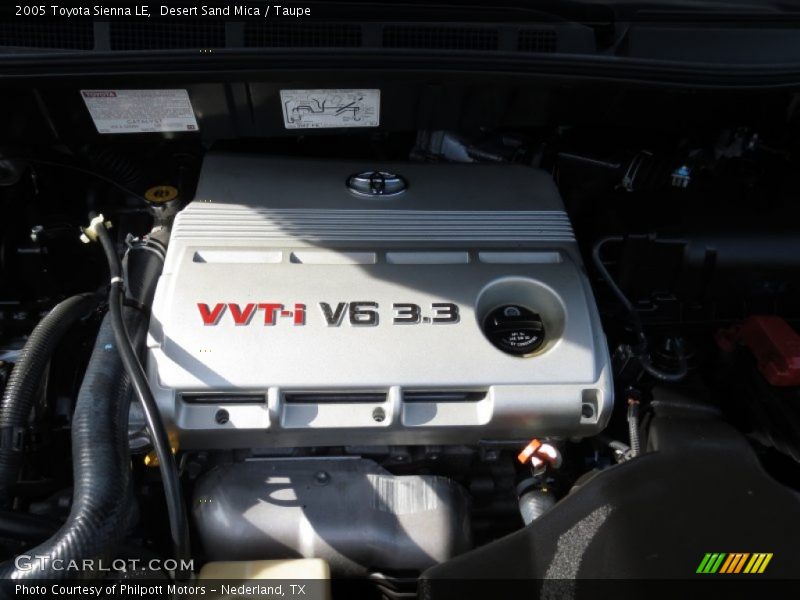 Desert Sand Mica / Taupe 2005 Toyota Sienna LE