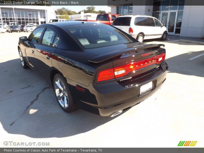 Pitch Black / Black 2013 Dodge Charger SXT Plus