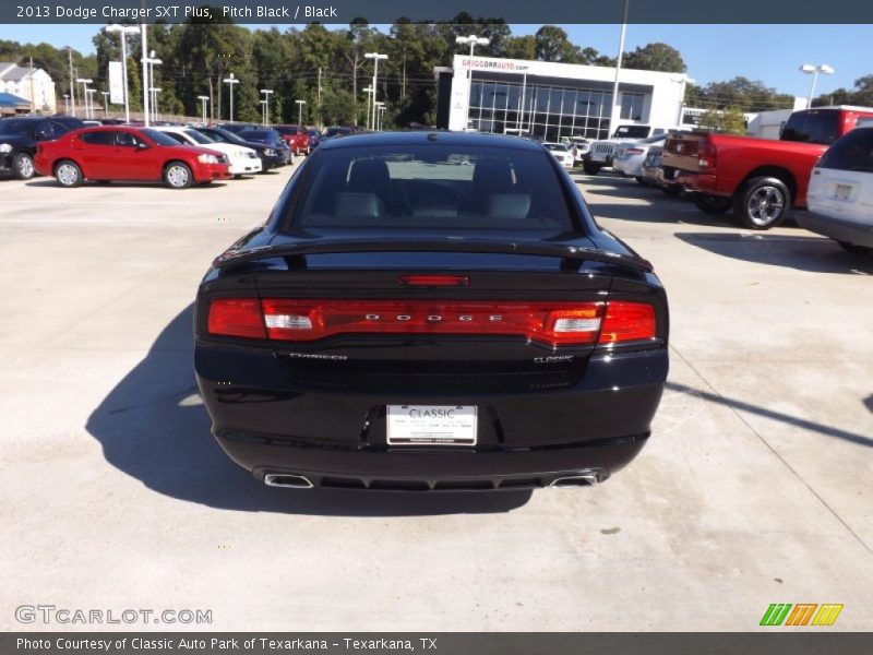 Pitch Black / Black 2013 Dodge Charger SXT Plus