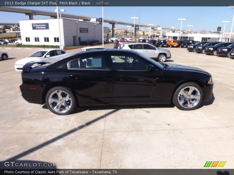 Pitch Black / Black 2013 Dodge Charger SXT Plus