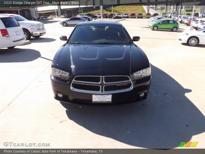 Pitch Black / Black 2013 Dodge Charger SXT Plus