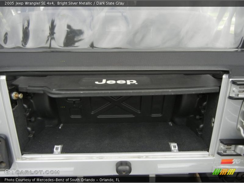 Bright Silver Metallic / Dark Slate Gray 2005 Jeep Wrangler SE 4x4