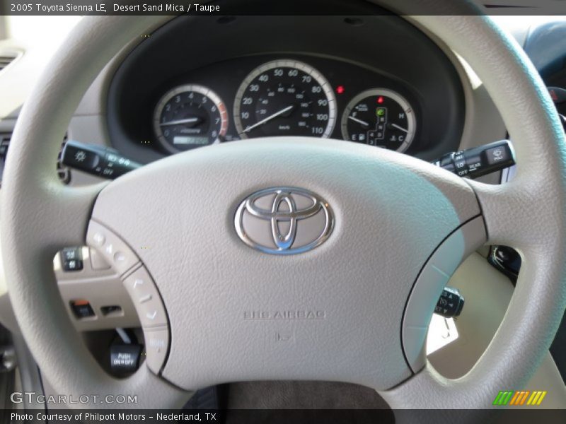 Desert Sand Mica / Taupe 2005 Toyota Sienna LE