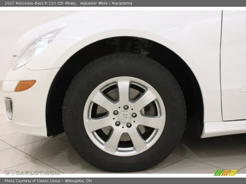 Alabaster White / Macadamia 2007 Mercedes-Benz R 320 CDI 4Matic