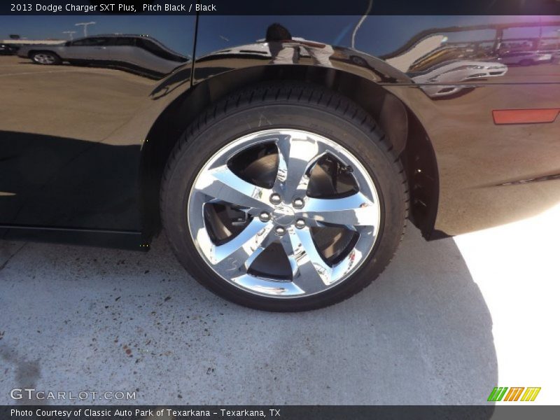 Pitch Black / Black 2013 Dodge Charger SXT Plus