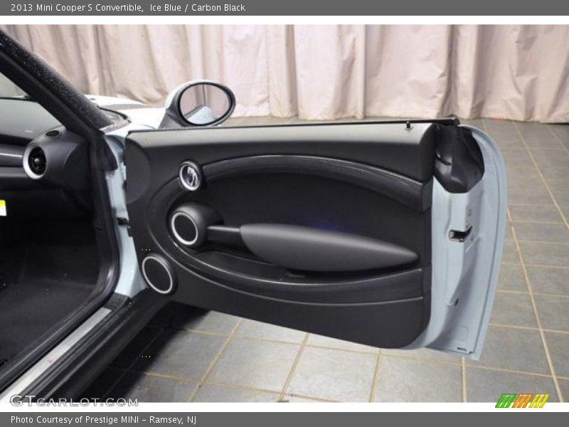 Ice Blue / Carbon Black 2013 Mini Cooper S Convertible