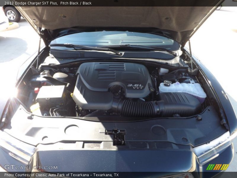 Pitch Black / Black 2013 Dodge Charger SXT Plus