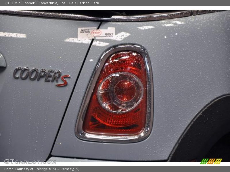 Ice Blue / Carbon Black 2013 Mini Cooper S Convertible