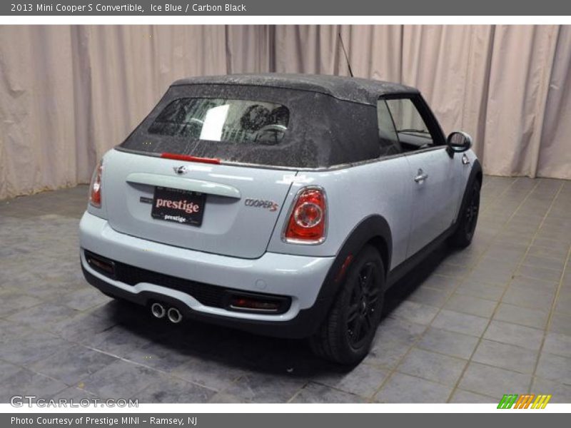 Ice Blue / Carbon Black 2013 Mini Cooper S Convertible