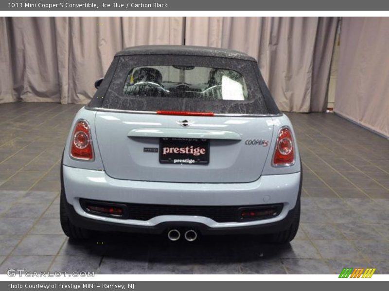 Ice Blue / Carbon Black 2013 Mini Cooper S Convertible