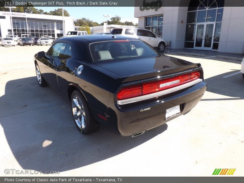 Pitch Black / Dark Slate Gray 2013 Dodge Challenger SXT Plus