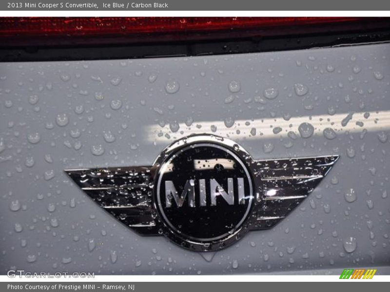 Ice Blue / Carbon Black 2013 Mini Cooper S Convertible