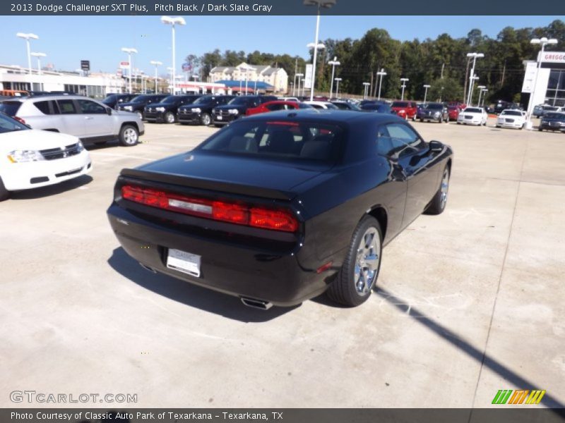 Pitch Black / Dark Slate Gray 2013 Dodge Challenger SXT Plus