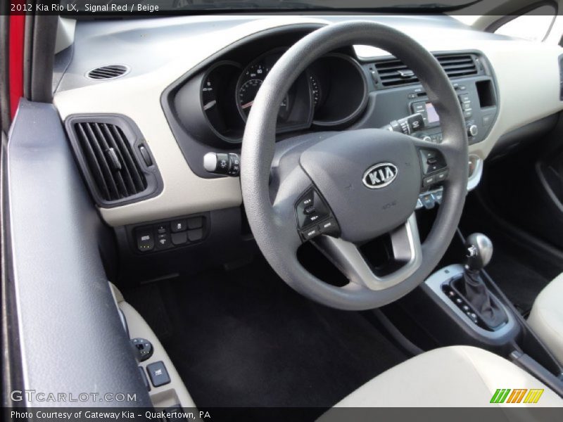  2012 Rio LX Steering Wheel