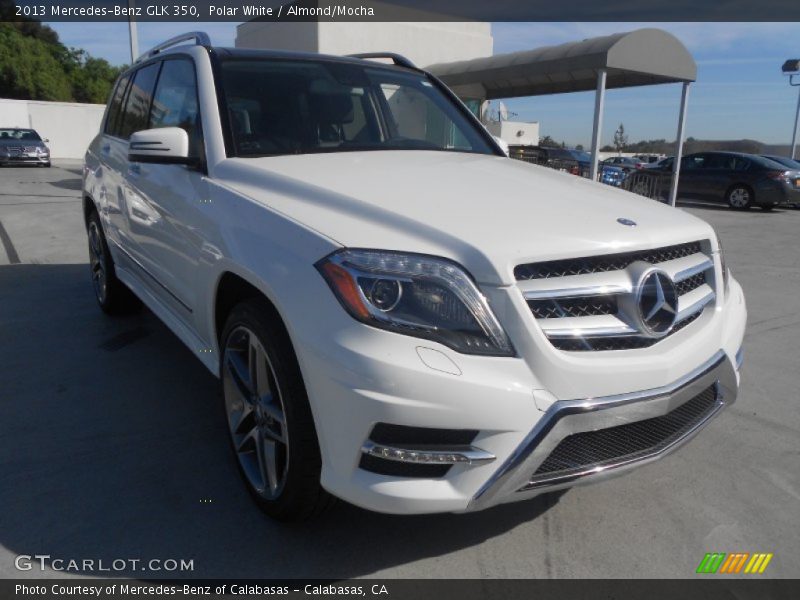 Polar White / Almond/Mocha 2013 Mercedes-Benz GLK 350