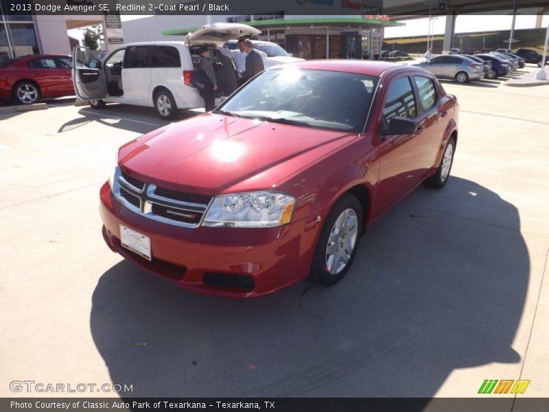 Redline 2-Coat Pearl / Black 2013 Dodge Avenger SE
