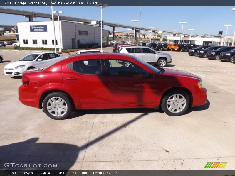 Redline 2-Coat Pearl / Black 2013 Dodge Avenger SE