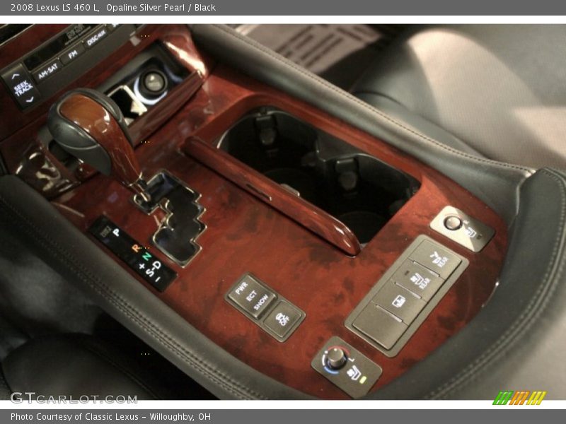 Opaline Silver Pearl / Black 2008 Lexus LS 460 L