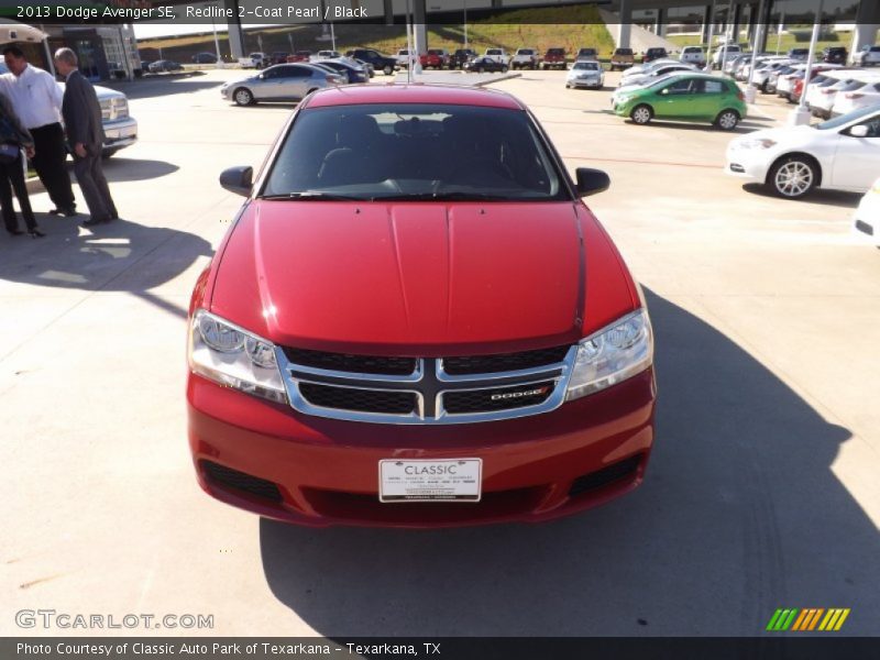 Redline 2-Coat Pearl / Black 2013 Dodge Avenger SE