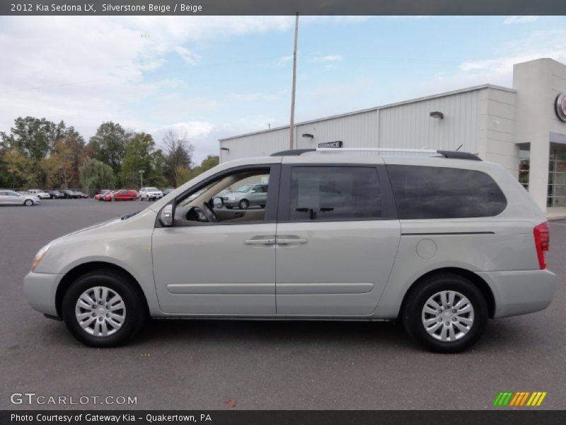  2012 Sedona LX Silverstone Beige