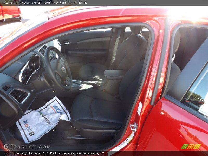 Redline 2-Coat Pearl / Black 2013 Dodge Avenger SE