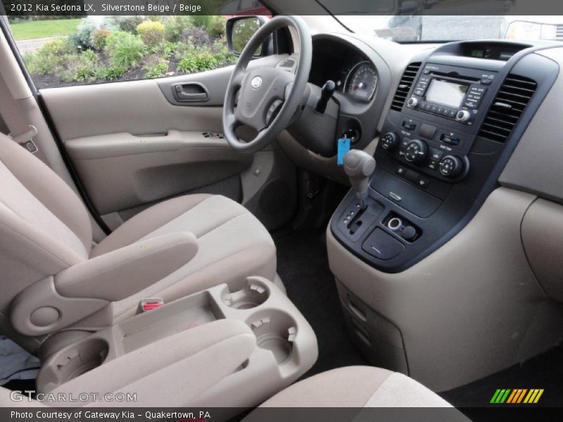 Silverstone Beige / Beige 2012 Kia Sedona LX