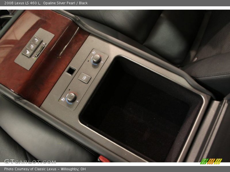 Opaline Silver Pearl / Black 2008 Lexus LS 460 L