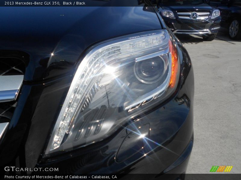 Black / Black 2013 Mercedes-Benz GLK 350