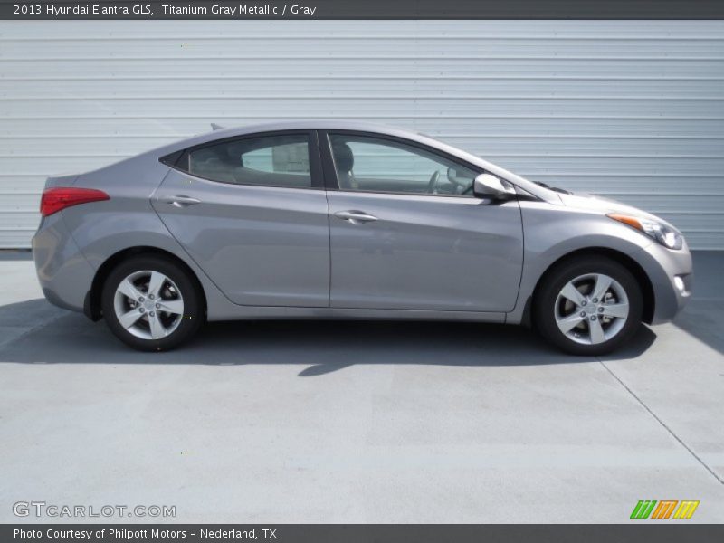 Titanium Gray Metallic / Gray 2013 Hyundai Elantra GLS