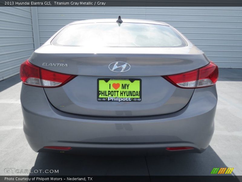 Titanium Gray Metallic / Gray 2013 Hyundai Elantra GLS