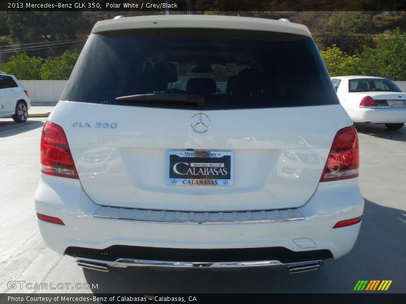 Polar White / Grey/Black 2013 Mercedes-Benz GLK 350