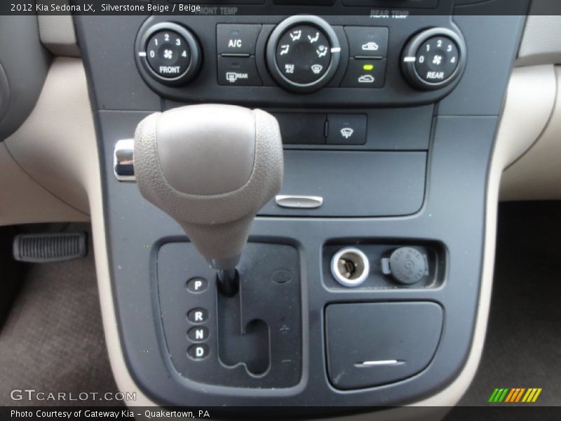  2012 Sedona LX 6 Speed Sportmatic Automatic Shifter