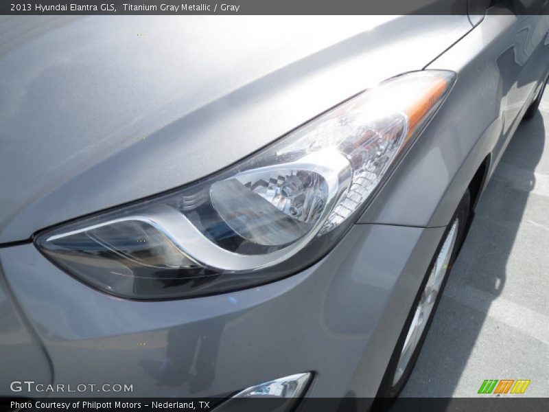 Titanium Gray Metallic / Gray 2013 Hyundai Elantra GLS
