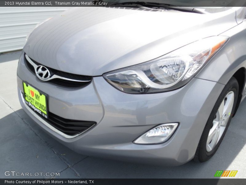 Titanium Gray Metallic / Gray 2013 Hyundai Elantra GLS