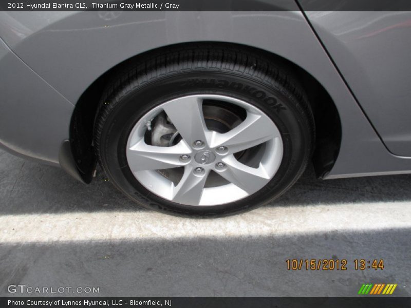 Titanium Gray Metallic / Gray 2012 Hyundai Elantra GLS