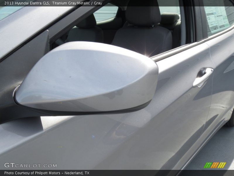 Titanium Gray Metallic / Gray 2013 Hyundai Elantra GLS