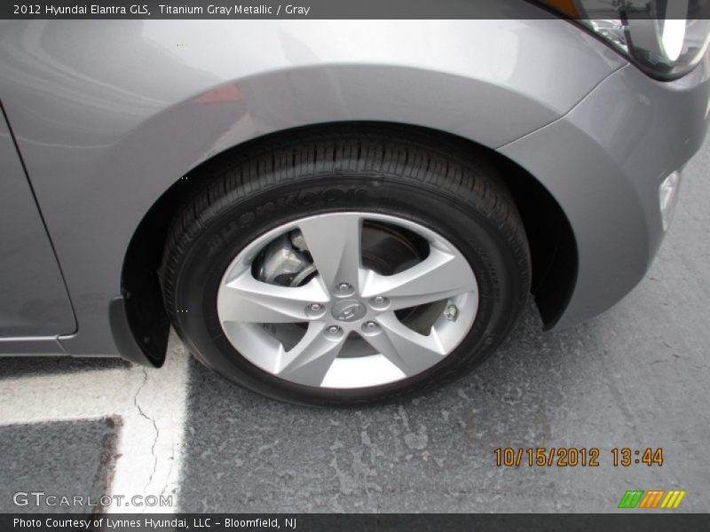 Titanium Gray Metallic / Gray 2012 Hyundai Elantra GLS