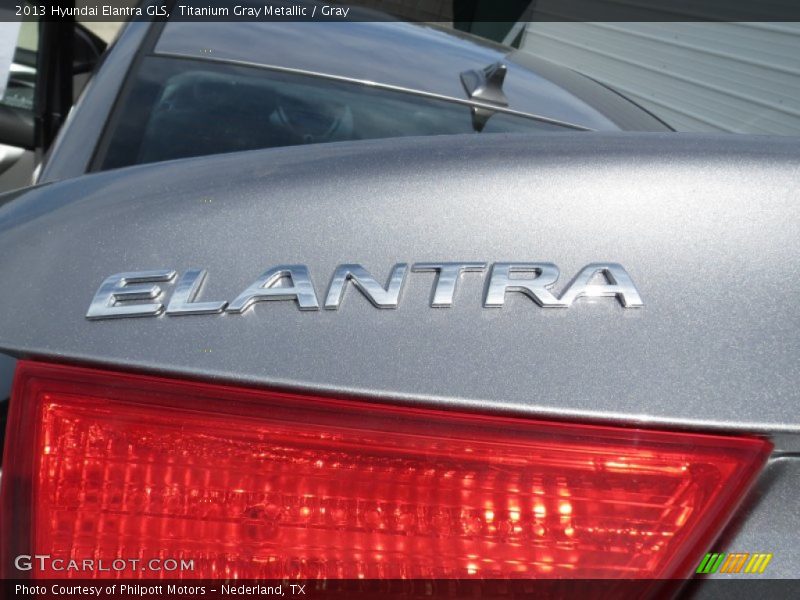 Titanium Gray Metallic / Gray 2013 Hyundai Elantra GLS