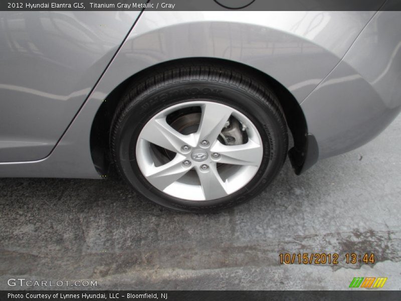 Titanium Gray Metallic / Gray 2012 Hyundai Elantra GLS