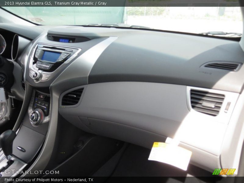 Titanium Gray Metallic / Gray 2013 Hyundai Elantra GLS