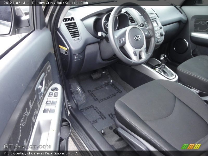 Black Soul Logo Cloth Interior - 2012 Soul + 