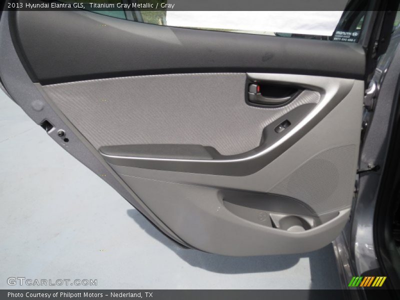 Titanium Gray Metallic / Gray 2013 Hyundai Elantra GLS