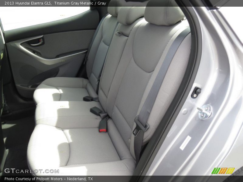 Titanium Gray Metallic / Gray 2013 Hyundai Elantra GLS