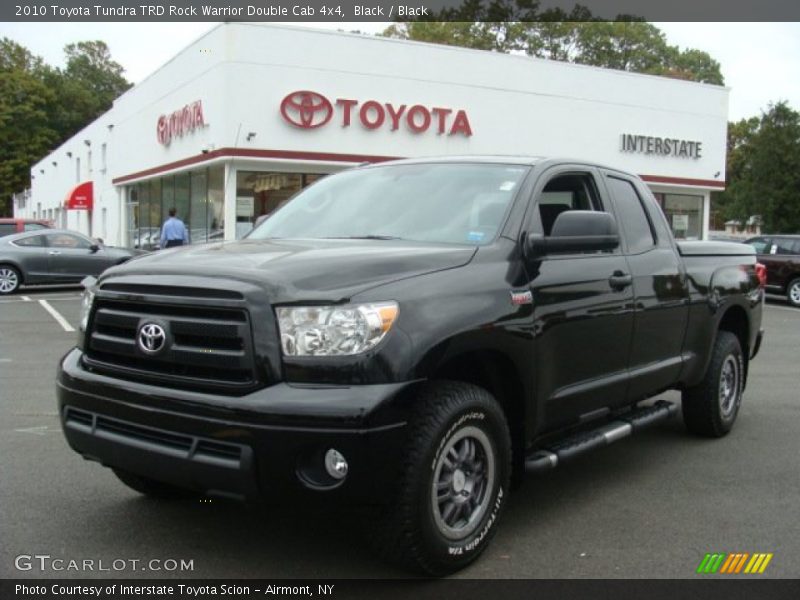 Black / Black 2010 Toyota Tundra TRD Rock Warrior Double Cab 4x4