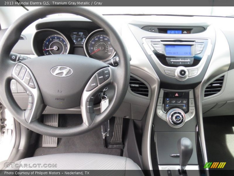 Titanium Gray Metallic / Gray 2013 Hyundai Elantra GLS