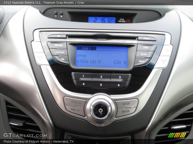 Titanium Gray Metallic / Gray 2013 Hyundai Elantra GLS